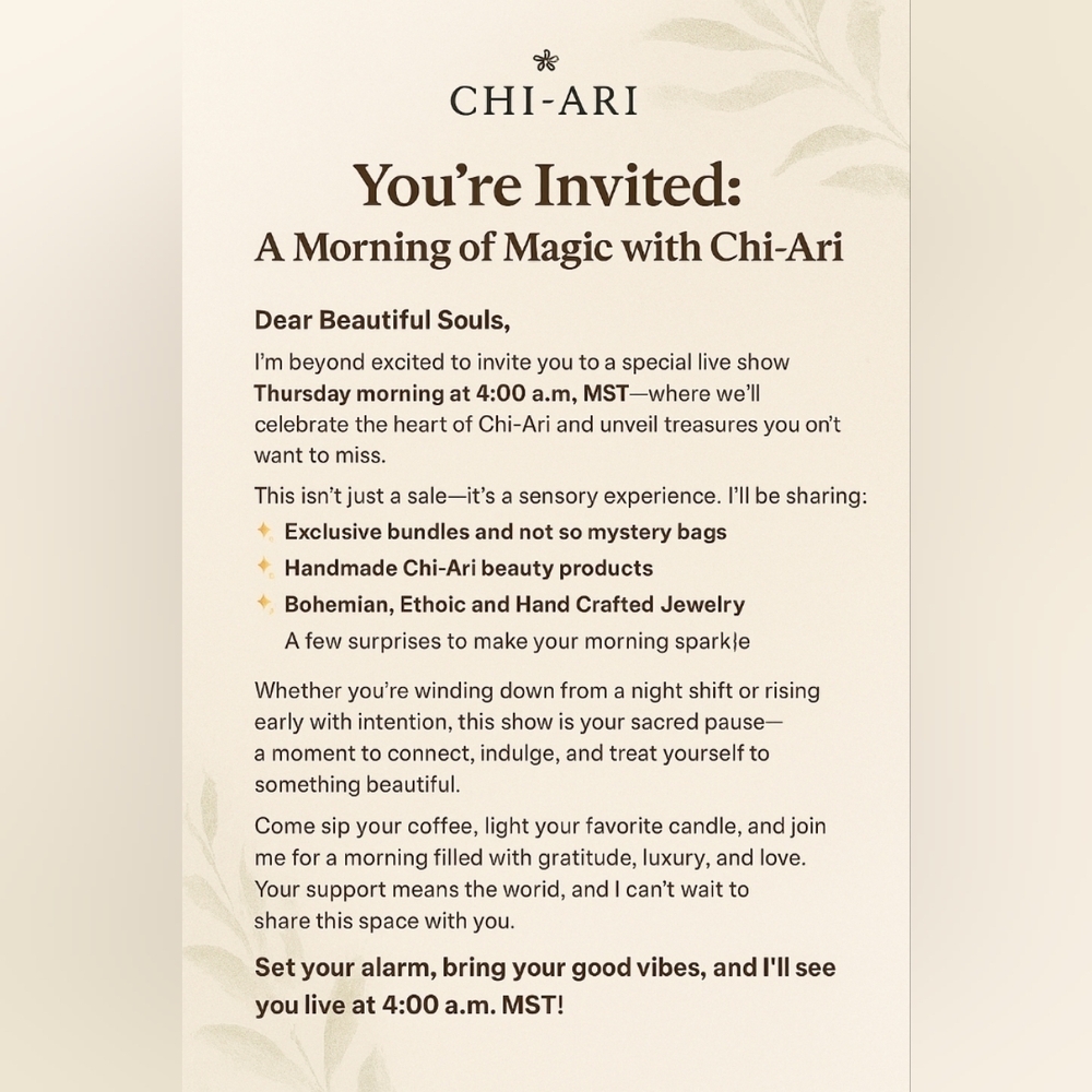 Chi-Ari Invitation Card All Things Handmade